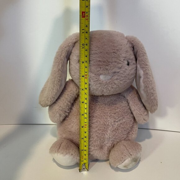Manhattan Toy Company 11" Pink Chubby Plush Easter Bunny Lop Ear Rabbit 2018 - Picture 12 of 16
